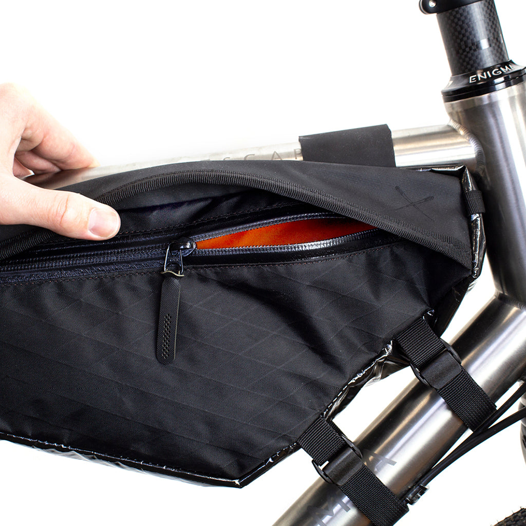 Restrap Race Frame Bag Black Color
