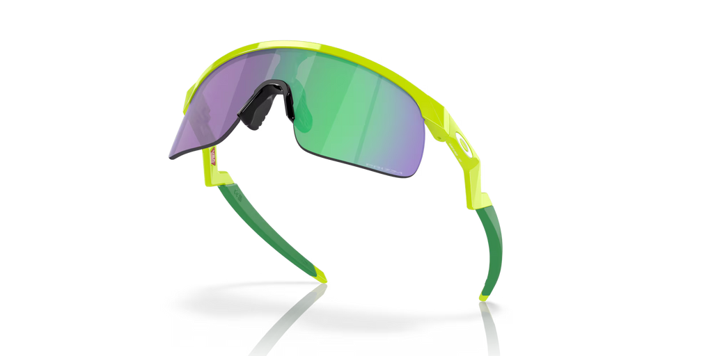 Oakley Resistor Youth Sunglasses – Prizm Jade Lens with Retina Burn Frame (Age 7–10)