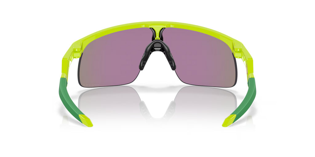 Oakley Resistor Youth Sunglasses – Prizm Jade Lens with Retina Burn Frame (Age 7–10)