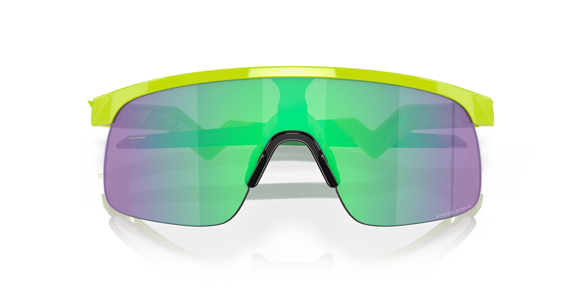 Oakley Resistor Youth Sunglasses – Prizm Jade Lens with Retina Burn Frame (Age 7–10)