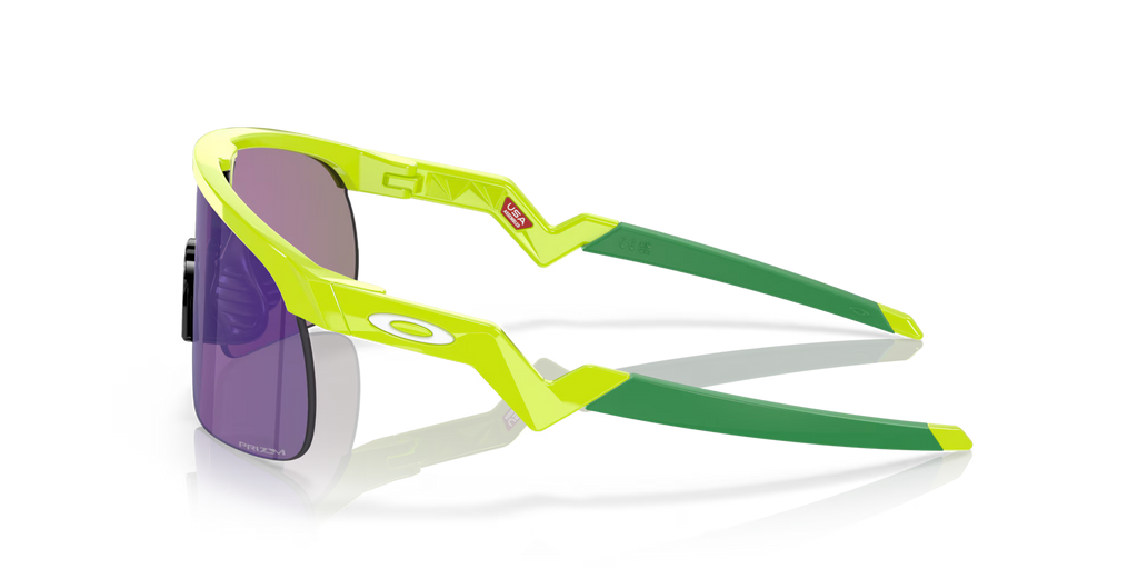 Oakley Resistor Youth Sunglasses – Prizm Jade Lens with Retina Burn Frame (Age 7–10)