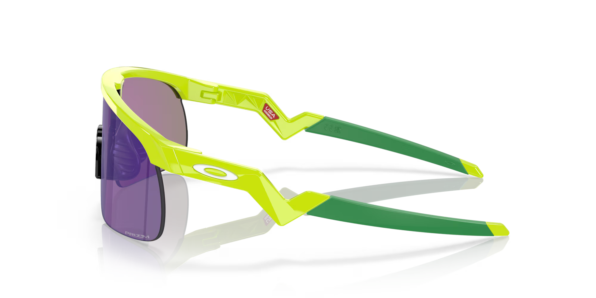 Oakley Resistor Youth Sunglasses – Prizm Jade Lens with Retina Burn Frame (Age 7–10)