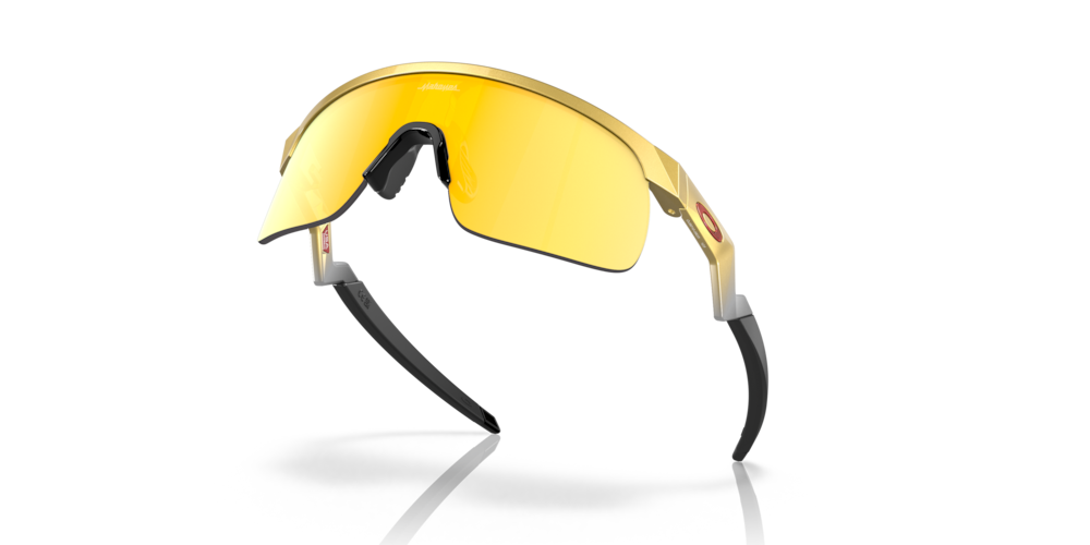 Oakley Youth Resistor Sport Sunglasses (Gold/Prizm 24K) | Cycling Gears Hub