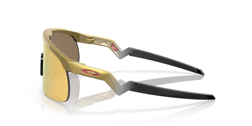 Oakley Youth Resistor Sport Sunglasses (Gold/Prizm 24K) | Cycling Gears Hub