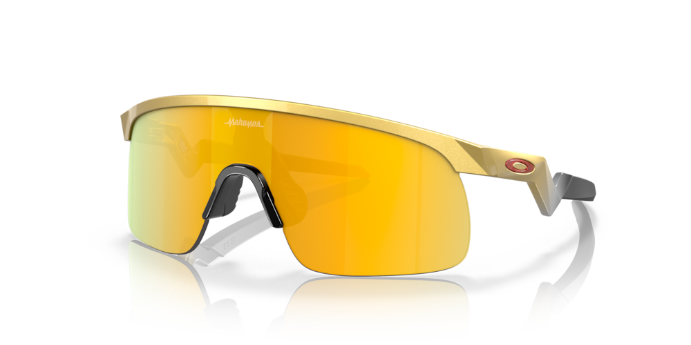 Oakley Youth Resistor Sport Sunglasses (Gold/Prizm 24K) | Cycling Gears Hub