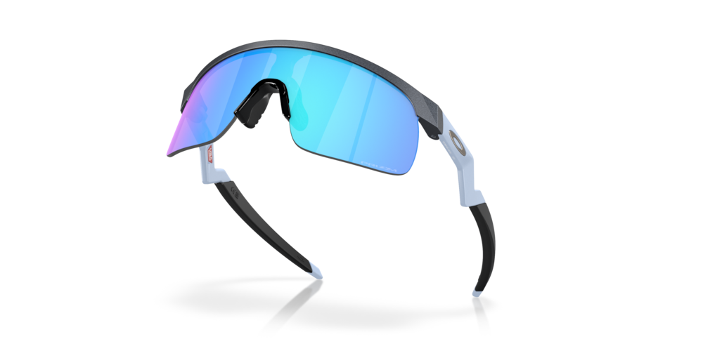 Oakley Youth Resistor Sport Sunglasses (Blue Steel/Prizm Sapphire) | Cycling Gears Hub