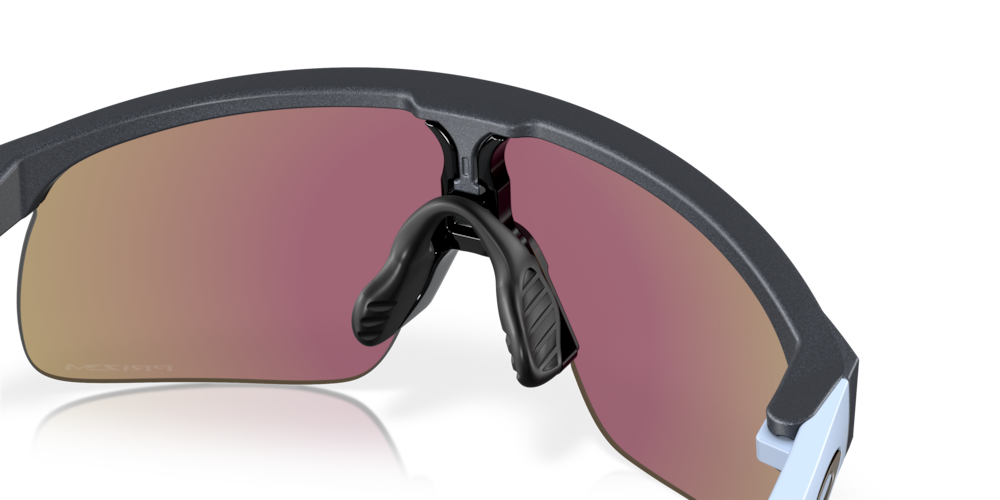 Oakley Youth Resistor Sport Sunglasses (Blue Steel/Prizm Sapphire) | Cycling Gears Hub