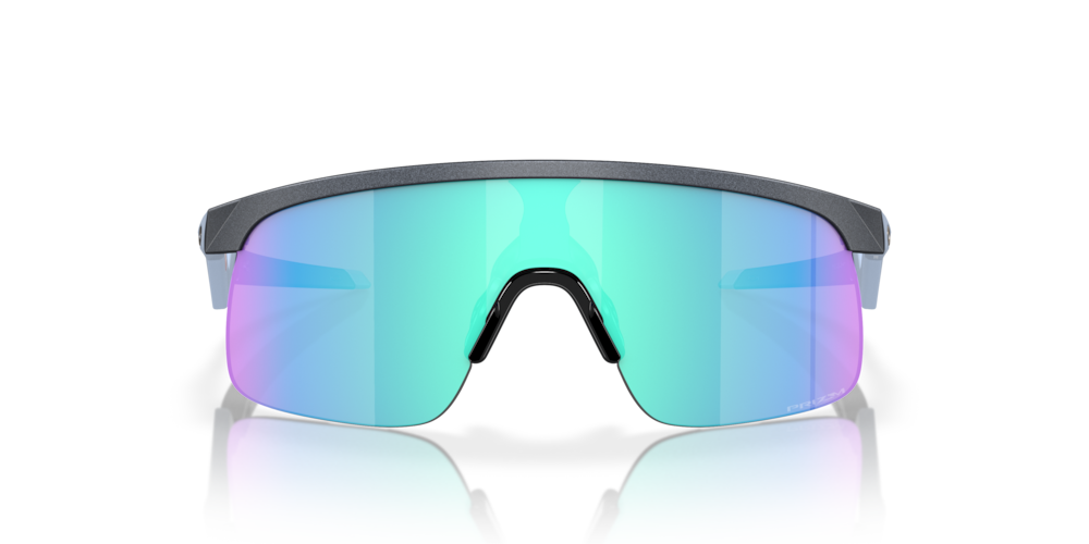 Oakley Youth Resistor Sport Sunglasses (Blue Steel/Prizm Sapphire) | Cycling Gears Hub