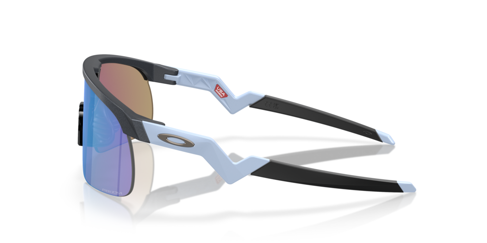 Oakley Youth Resistor Sport Sunglasses (Blue Steel/Prizm Sapphire) | Cycling Gears Hub