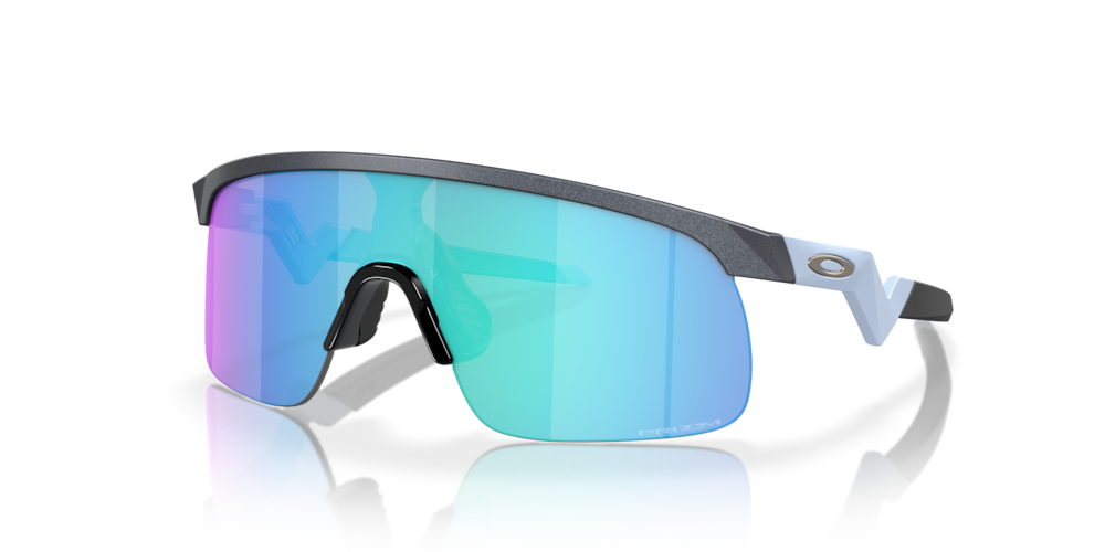 Oakley Youth Resistor Sport Sunglasses (Blue Steel/Prizm Sapphire) | Cycling Gears Hub