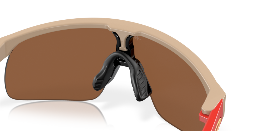 Oakley Sunglass Resistor (Youth Fit) Patrick Mahomes II Collection prizm tungsten Lenses with matte terrain tan Frame