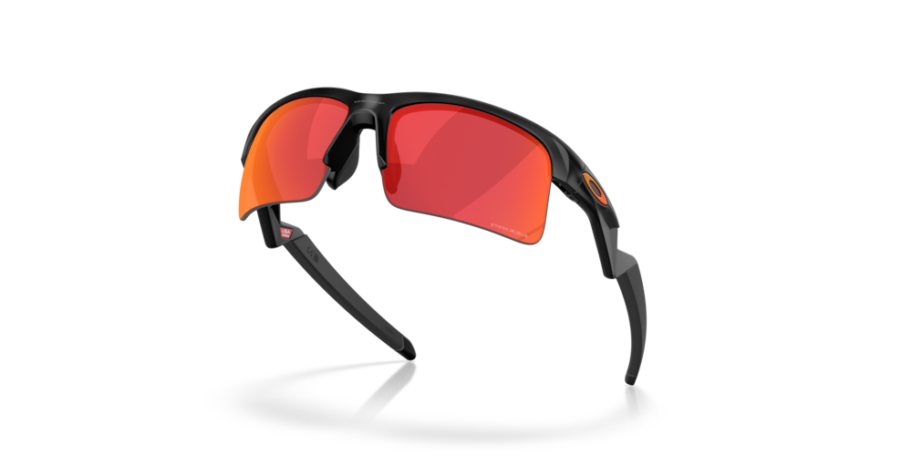 Oakley Sunglass Capacitor (Youth Fit) prizm field Lenses with matte black Frame