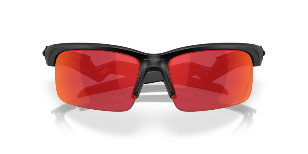 Oakley Sunglass Capacitor (Youth Fit) prizm field Lenses with matte black Frame