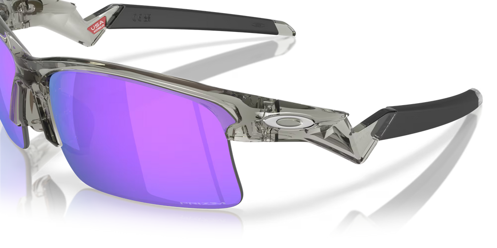 Oakley Capacitor Youth Sunglasses – Prizm Violet Lens with Grey Ink Frame