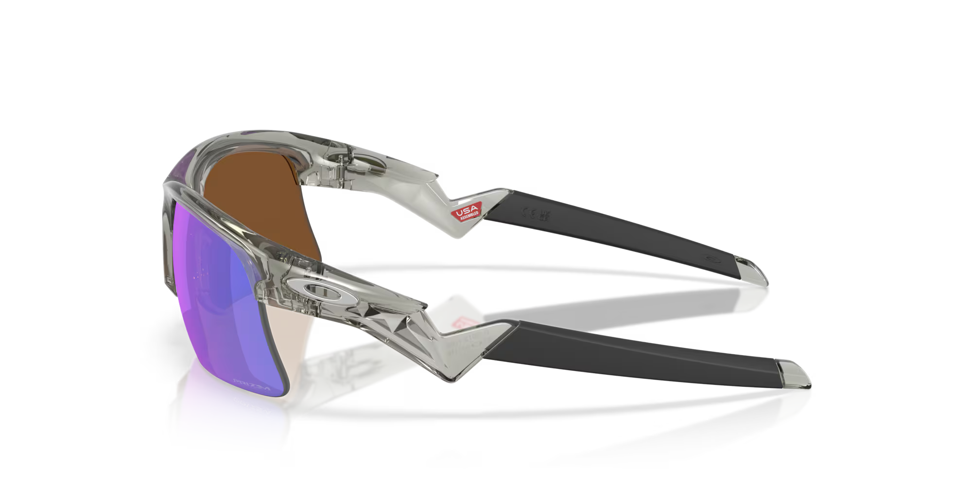 Oakley Capacitor Youth Sunglasses – Prizm Violet Lens with Grey Ink Frame