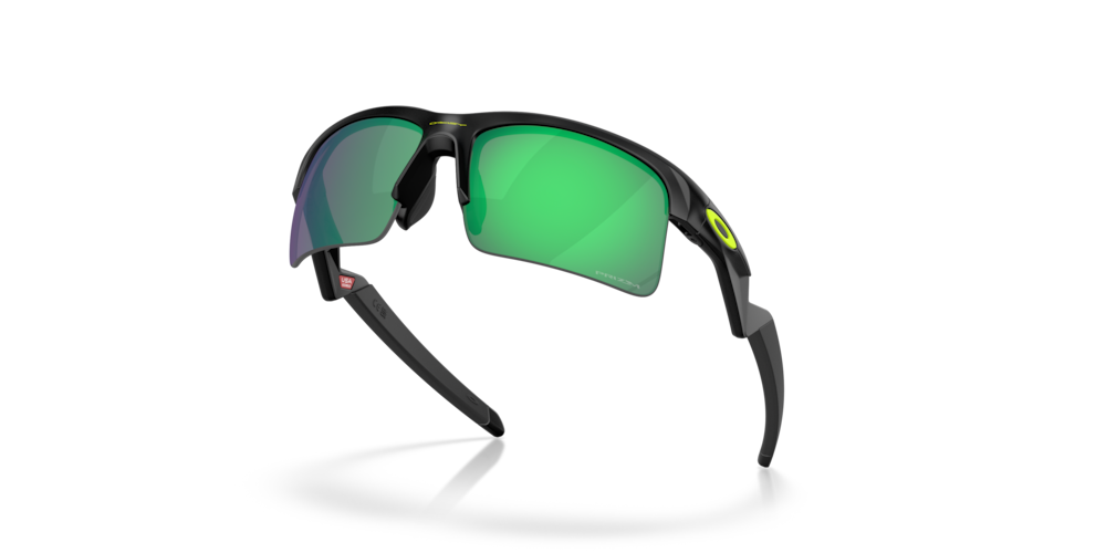 Oakley sunglass Capacitor (Youth Fit) Court Collection prizm road jade Lenses, with matte black Frame