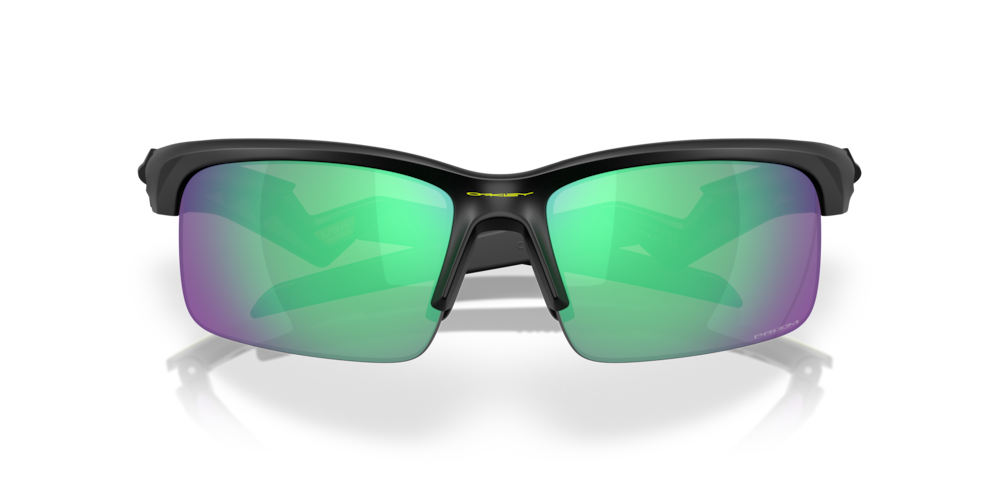 Oakley sunglass Capacitor (Youth Fit) Court Collection prizm road jade Lenses, with matte black Frame