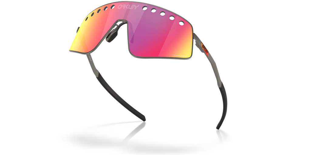 Oakley Sutro™ TI Sweep Sunglasses – Prizm Road Lens with Matte Gunmetal Titanium Frame