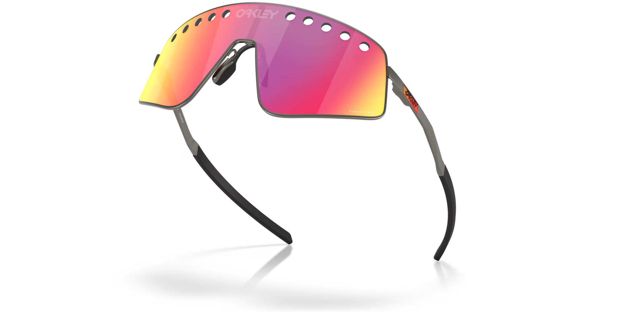 Oakley Sutro™ TI Sweep Sunglasses – Prizm Road Lens with Matte Gunmetal Titanium Frame