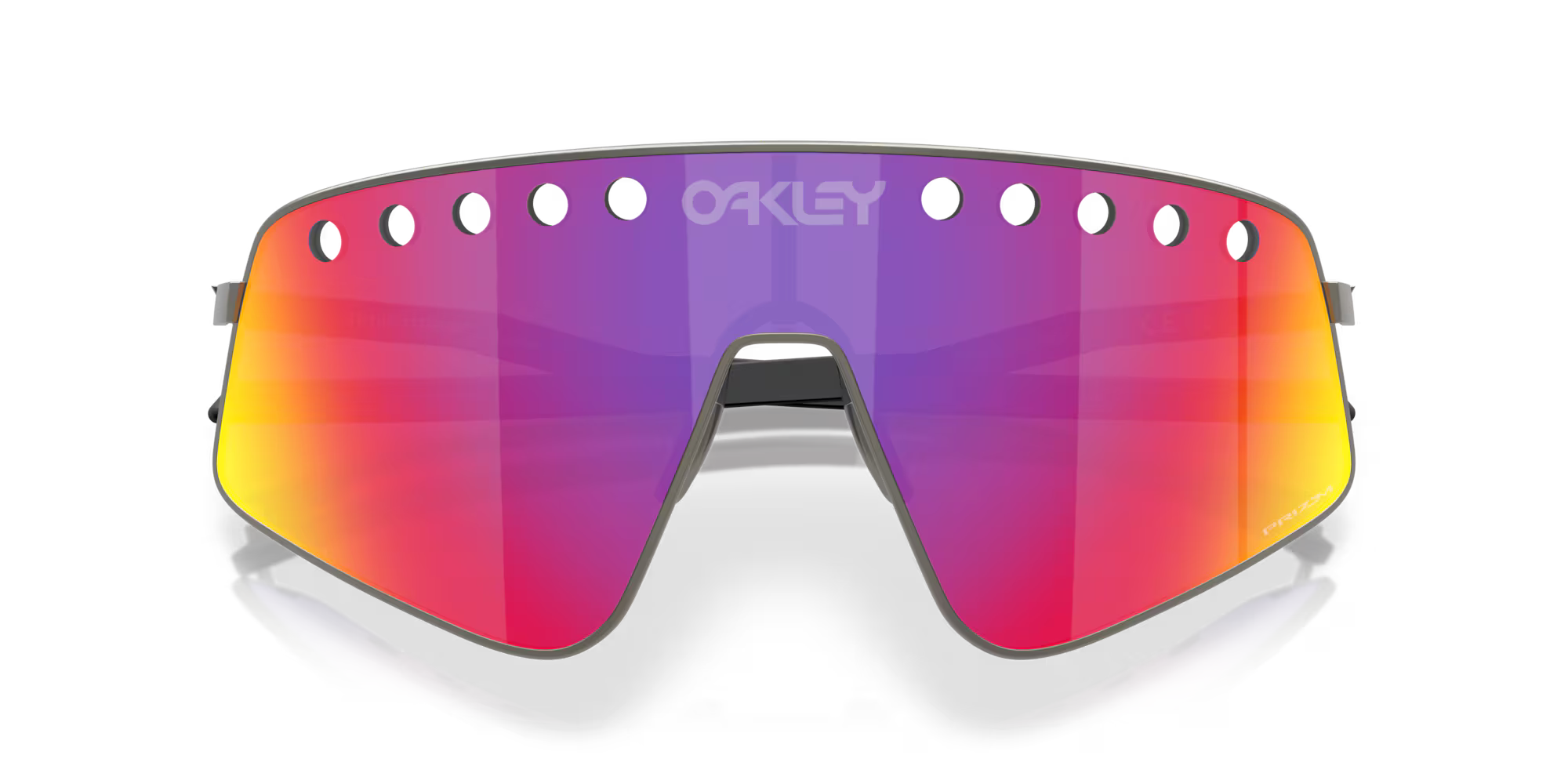 Oakley Sutro™ TI Sweep Sunglasses – Prizm Road Lens with Matte Gunmetal Titanium Frame