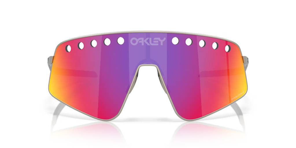 Oakley Sutro™ TI Sweep Sunglasses – Prizm Road Lens with Matte Gunmetal Titanium Frame