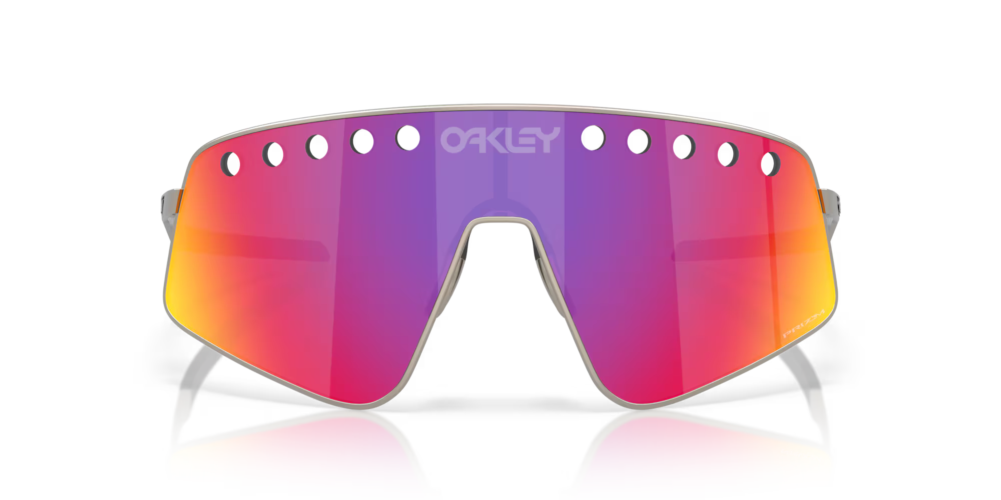 Oakley Sutro™ TI Sweep Sunglasses – Prizm Road Lens with Matte Gunmetal Titanium Frame
