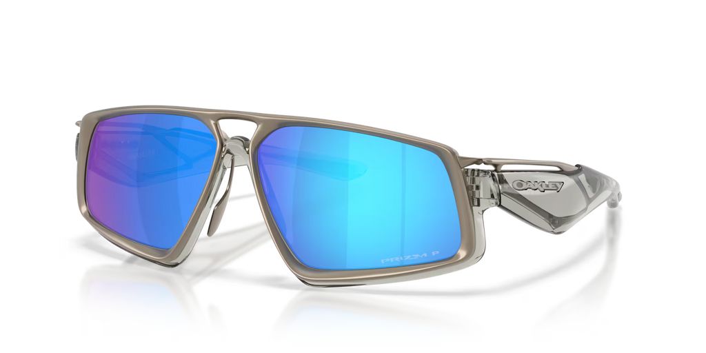 Oakley Massillon Players Collection Sunglasses – Prizm Sapphire Polarized Lens with Grey Ink Frame