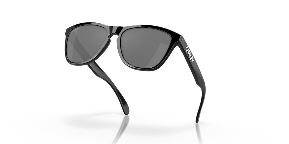 Oakaley sunglass Frogskins  prizm black Lenses with polished black Frame
