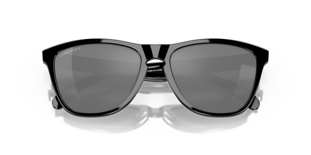 Oakaley sunglass Frogskins  prizm black Lenses with polished black Frame