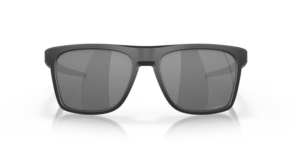 Oakley Leffingwell matte black ink sunglasses with Prizm Black polarized lenses