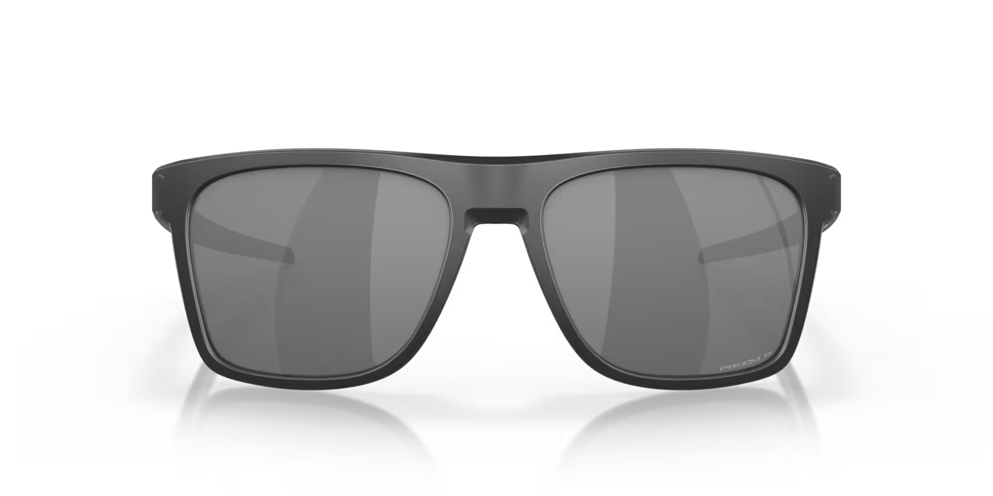 Oakley Leffingwell matte black ink sunglasses with Prizm Black polarized lenses