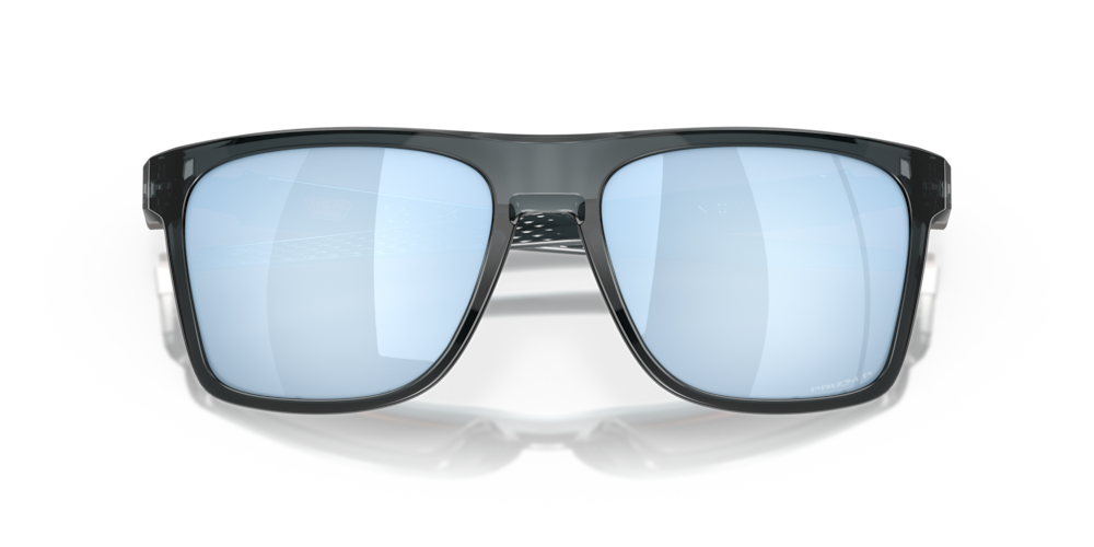 Oakley sunglass Leffingwell prizm deep water polarized Lenses with crystal black Frame