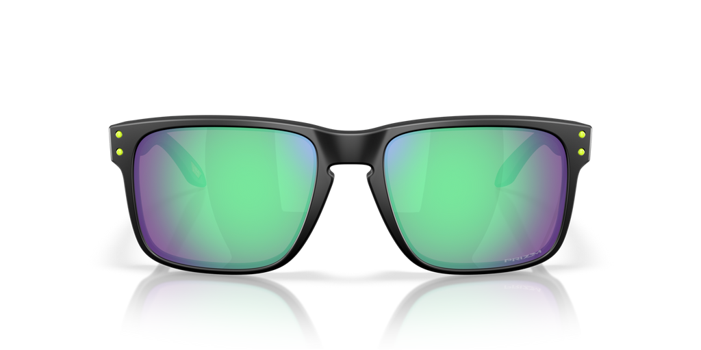 Oakley Holbrook Matte Black Prizm Road Jade Lenses, with matte black Frame