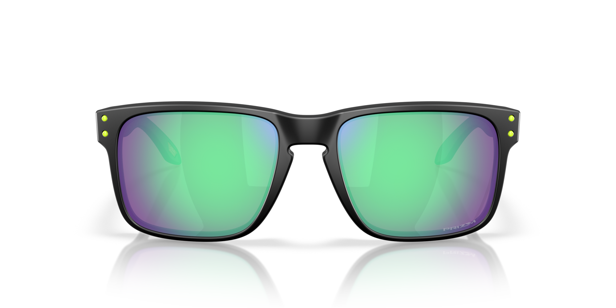 Oakley Holbrook Matte Black Prizm Road Jade Lenses, with matte black Frame