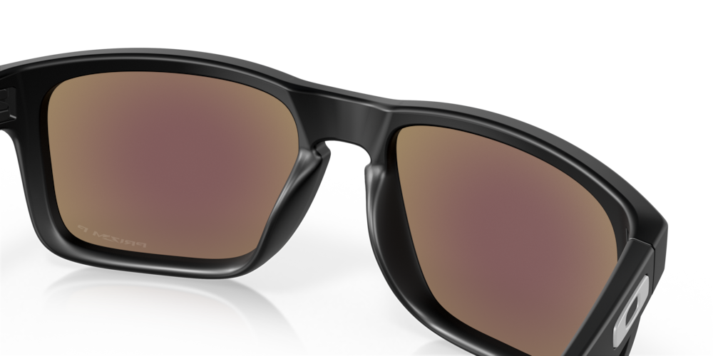 Oakley Sunglass prizm sapphire polarized Lenses, with matte black Frame