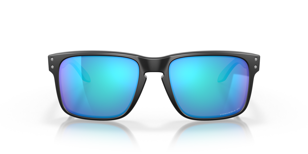 Oakley Sunglass prizm sapphire polarized Lenses, with matte black Frame