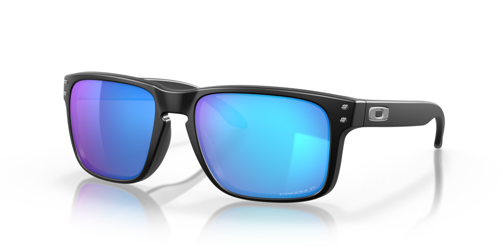 Oakley Sunglass prizm sapphire polarized Lenses, with matte black Frame