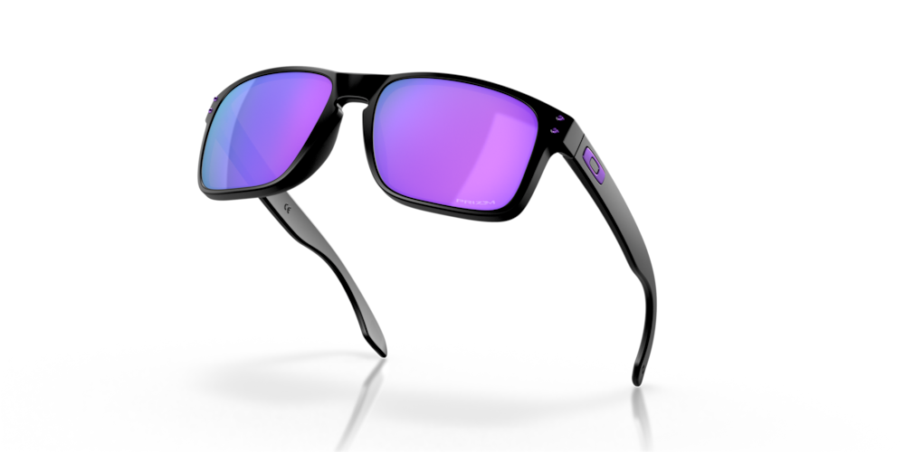 Oakley sunglass Holbrook™ prizm violet Lenses with matte black Frame