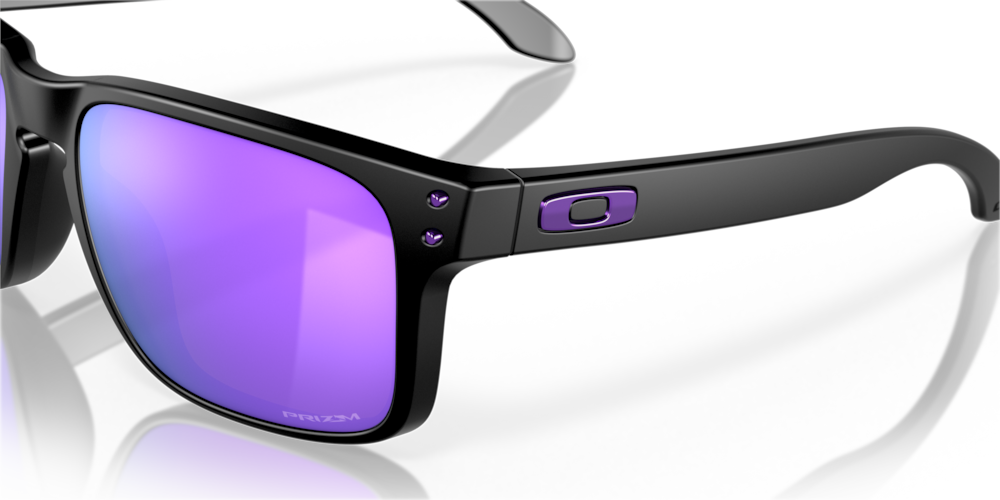 Oakley sunglass Holbrook™ prizm violet Lenses with matte black Frame