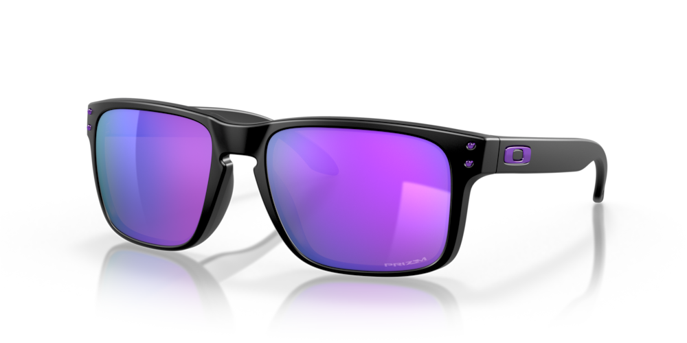 Oakley sunglass Holbrook™ prizm violet Lenses with matte black Frame