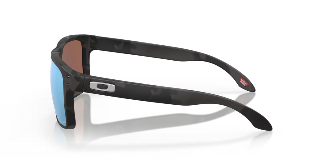 Oakley Holbrook™ Sunglasses – Prizm Deep Water Polarized Lens with Matte Black Camo Frame