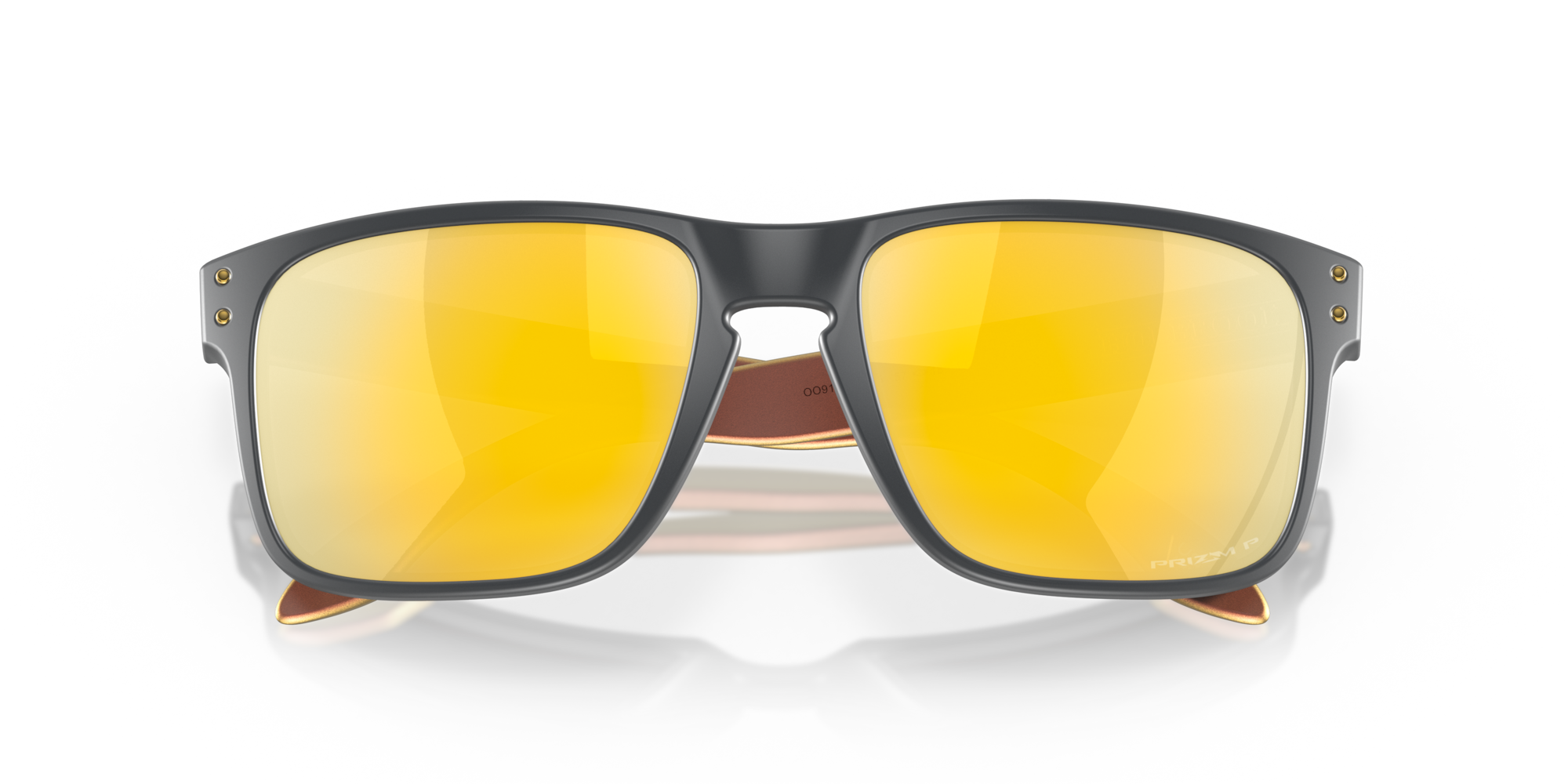 Oakley Sunglass Holbrook™prizm 24k polarized Lenses with matte carbon Frame