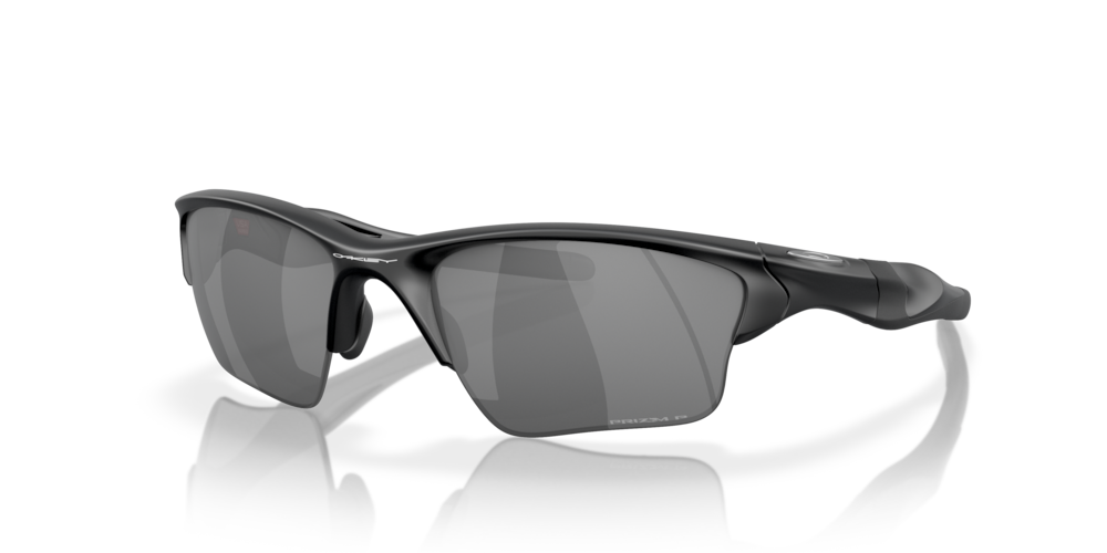 Oakley Half Jacket 2.0 XL matte black sunglasses with Prizm Black polarized lenses