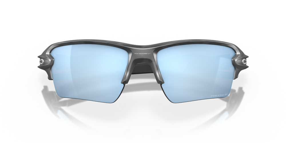 Oakley sunglass Flak® 2.0 XL prizm deep water polarized Lenses with matte black camo Frame