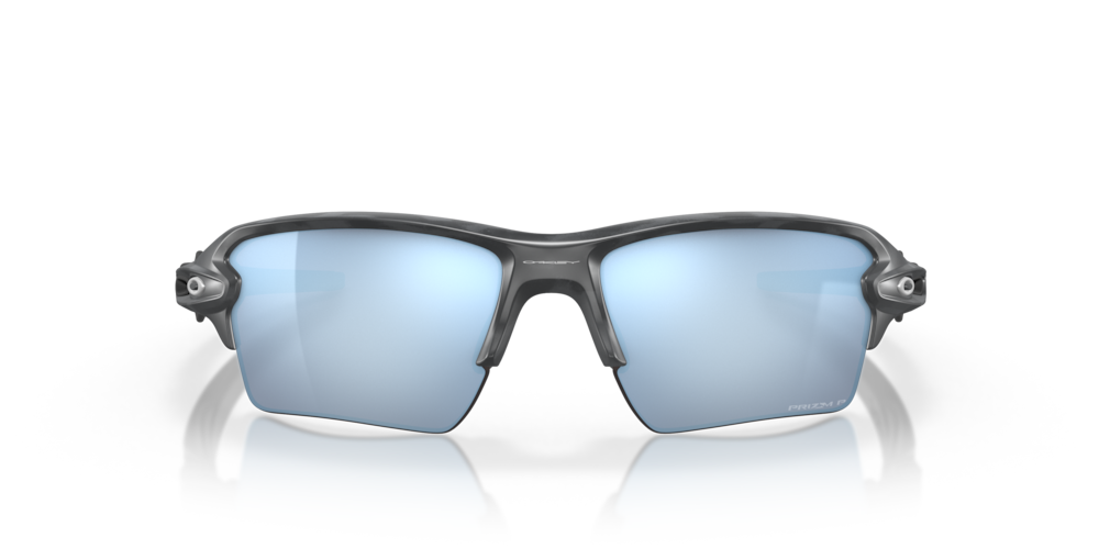 Oakley sunglass Flak® 2.0 XL prizm deep water polarized Lenses with matte black camo Frame