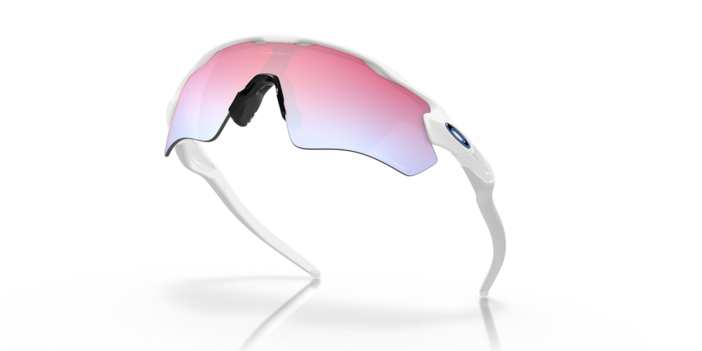 Oakley sunglass Radar® EV Path® prizm snow sapphire Lenses with polished white Fram
