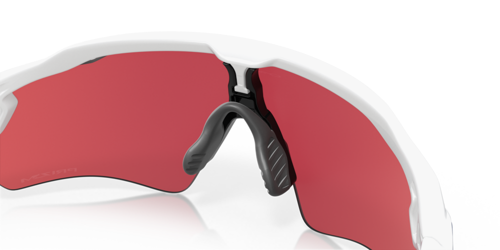 Oakley sunglass Radar® EV Path® prizm snow sapphire Lenses with polished white Fram