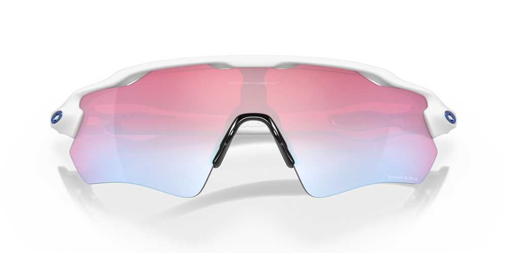 Oakley sunglass Radar® EV Path® prizm snow sapphire Lenses with polished white Fram