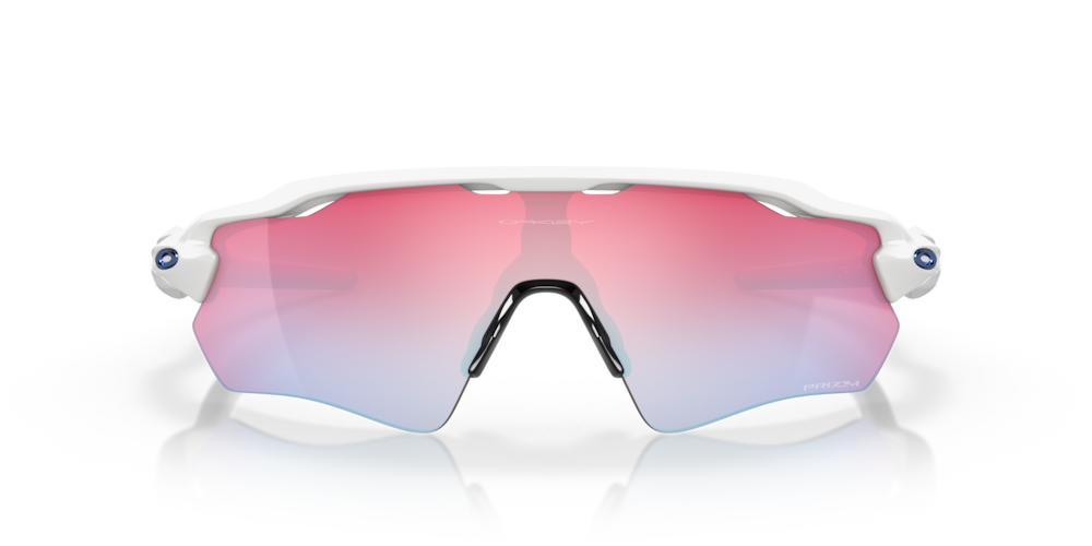 Oakley sunglass Radar® EV Path® prizm snow sapphire Lenses with polished white Fram