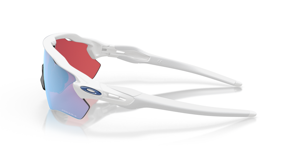 Oakley sunglass Radar® EV Path® prizm snow sapphire Lenses with polished white Fram